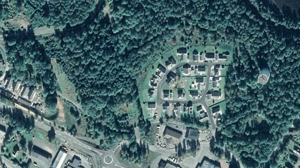 Området kring Prästhagsgatan 22