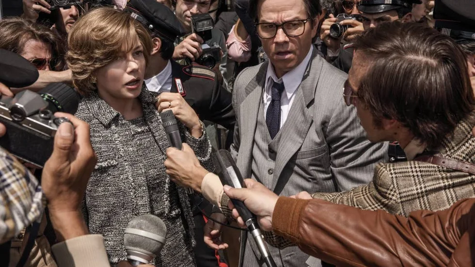 Allt var förlorat. Michelle Williams och Mark Wahlberg spelar föräldrar till den kidnappade arvtagaren.