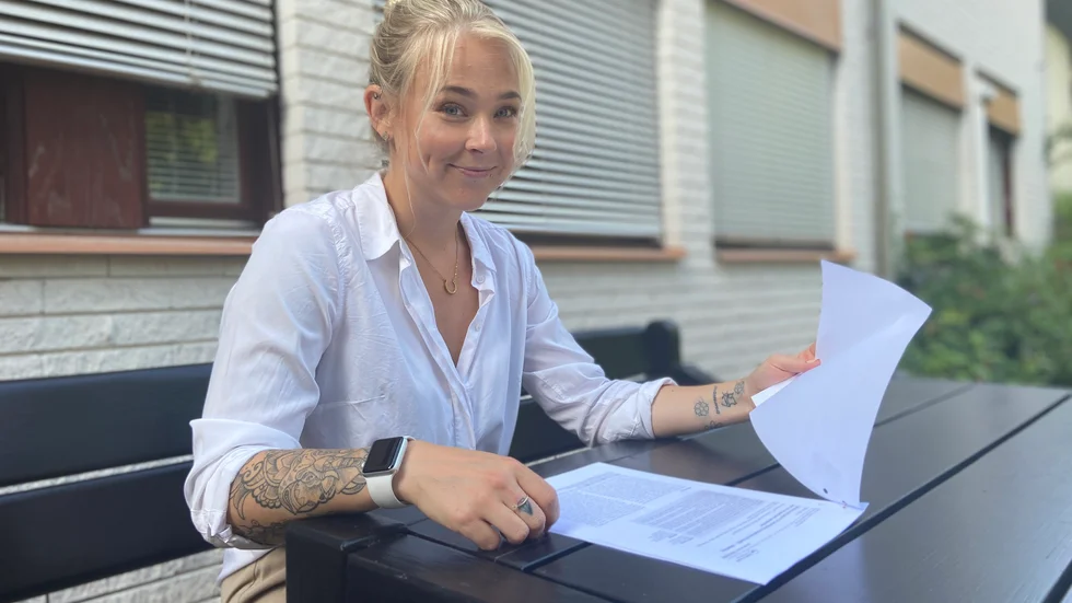 Louise Karlsson kammade hem en pallplats i finalen av Forskar Grand Prix.