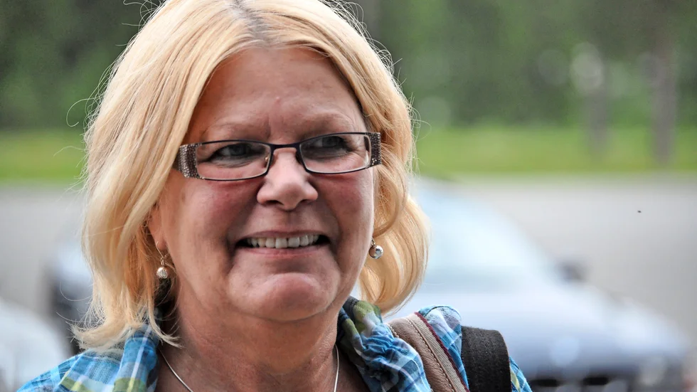Äldrevården genomlyst. Kommunals ordförande i Malå, Malena Önnerlöv, Foto: Britta Stenberg.