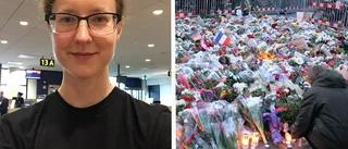 Malin från Umeå flydde genom Parisnatten
