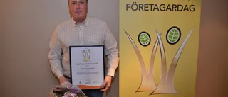 Tomas företag prisat