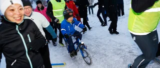 Motionärer trotsar mörker och kyla