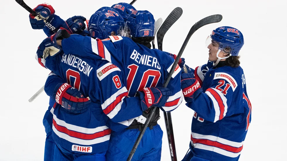 USA har satts i karantän efter att två spelare testat positivt för covid-19. Arkivbild.
