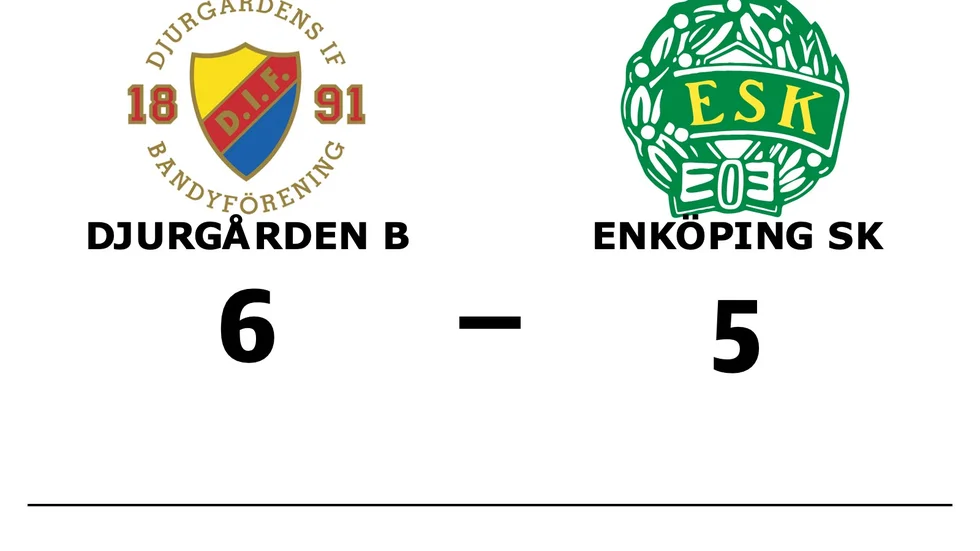 Djurgårdens IF B vann mot Enköpings SK BK