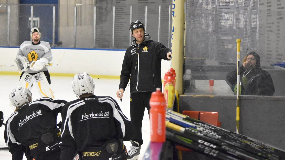Bert Robertsson i instruktionstagen