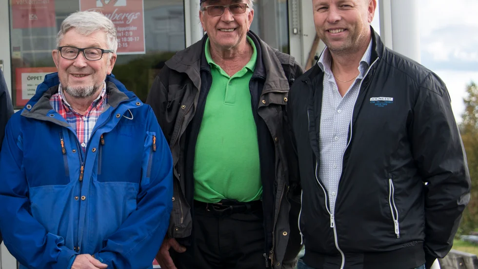 Jan Finnberg, Bo Lundmark och Peter Edström. ”Även myndigheter vi har kontakt med säger att det är unikt att bygden går in så mycket i det här, och att det förhoppningsvis kan vara en sporre även för andra byar”, säger Bo.
