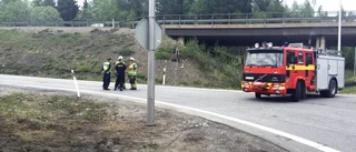 Tre till sjukhus efter olycka