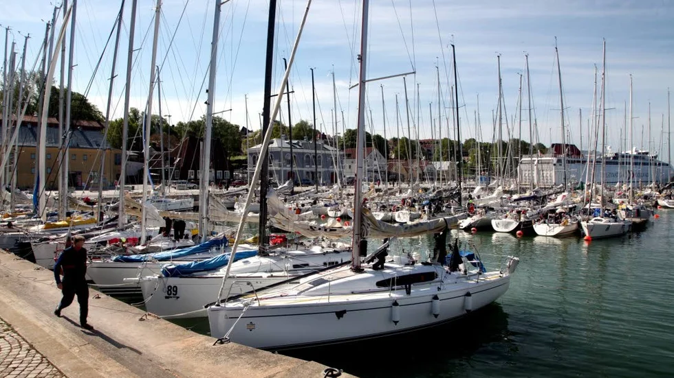 Visby hamn.
