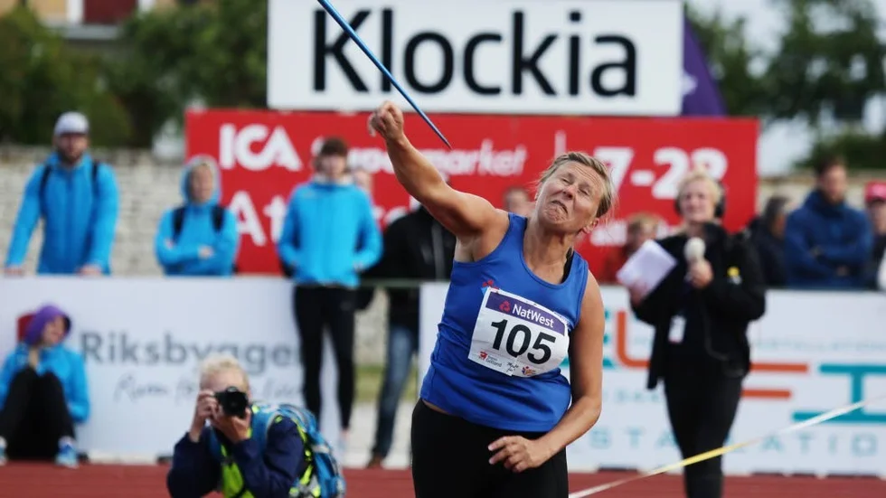 Anete Seina överraskade genom att ta brons i spjut.