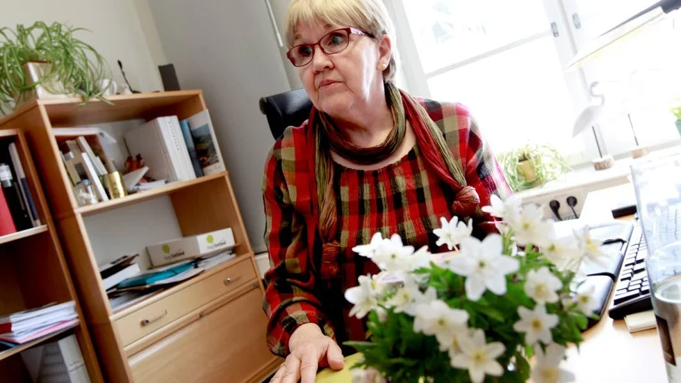 Sonia Landin, ordförande för ABF Gotland.