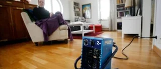 Pump gick sönder av kylan