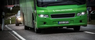 Buss körde i diket