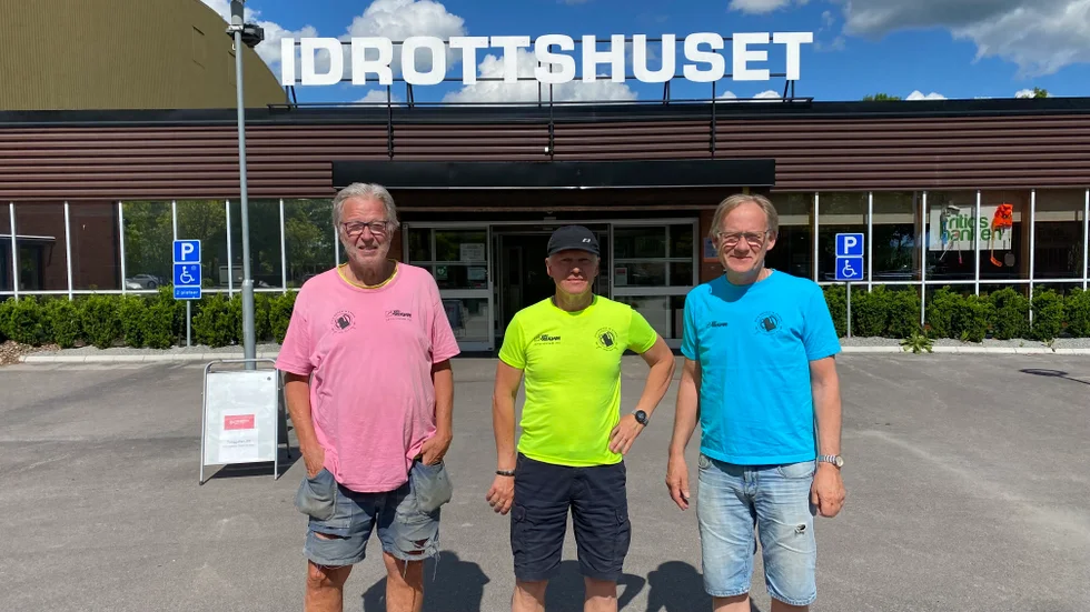 Hasse Orlov (ordförande), Sven Andersson (sekreterare) och Bengt Eriksson (vice ordförande) är också med och tävlar med sina öler. 