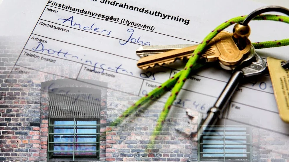 Vräkning och fängelse kan bli påföljden för den som fuskar med andrahansuthyrning och svarta kontrakt efter den 1 oktober.