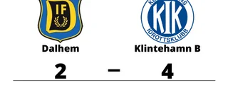 Klintehamn B vann borta mot Dalhem