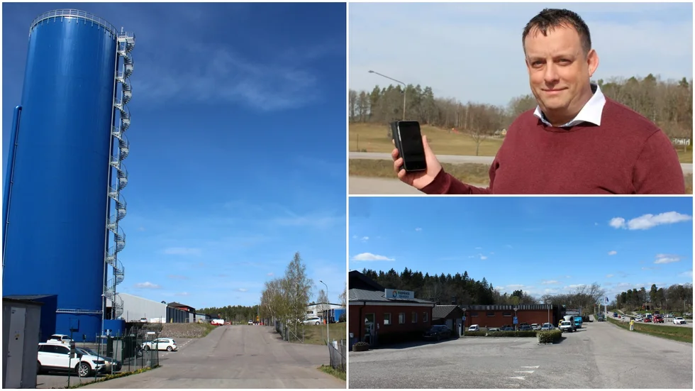 Finspångs Tekniska flyttar verksamheten från Norrköpingsvägen till området vid värmeverket, där den höga ackumulatortanken blir nytt riktmärke för placeringen av huvudkontoret. Vd Mikael Andersson ser fram emot flytten till större och bättre anpassade lokaler.
