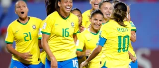 Sundhages Brasilien ska locka rekordpublik