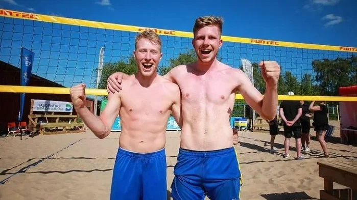 Joel Andersson och Alfred Brink vann i sin återkomst som lag efter 22 månader ifrån varandra.