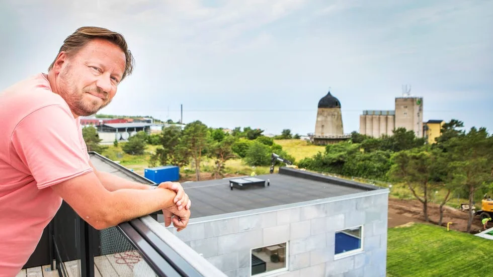 Johan Gate säger att kvarnen kommer att andas konst och kultur. Bygglovsansökan har precis skickats in till regionen.