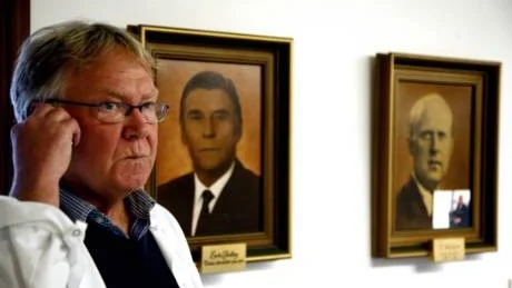 Avgår. Efter 29 år har produktionschef Kurt Hallbom bestämt sig för att sluta. Han säger att det inte har med de kommande förändringarna att göra. foTO: HENRIK RADHE