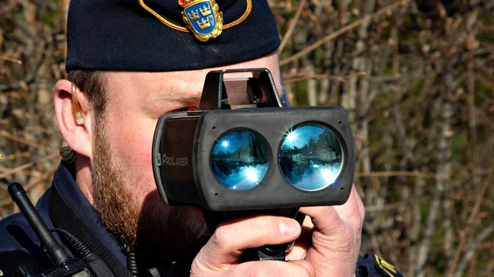 Under fredagskvällen och lördagsmorgonen fick sammanlagt åtta förare böter för hastighetsöverträdelser i Piteå och Arjeplog. (Arkivbild)