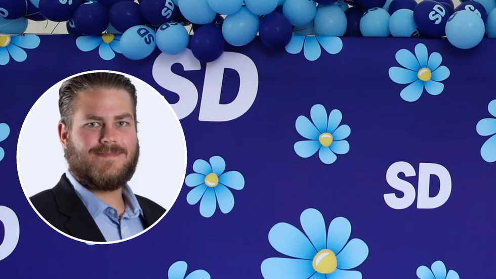Filip Lindahl toppar Sverigedemokraternas valsedel inför höstens kommunalval i Katrineholm. 