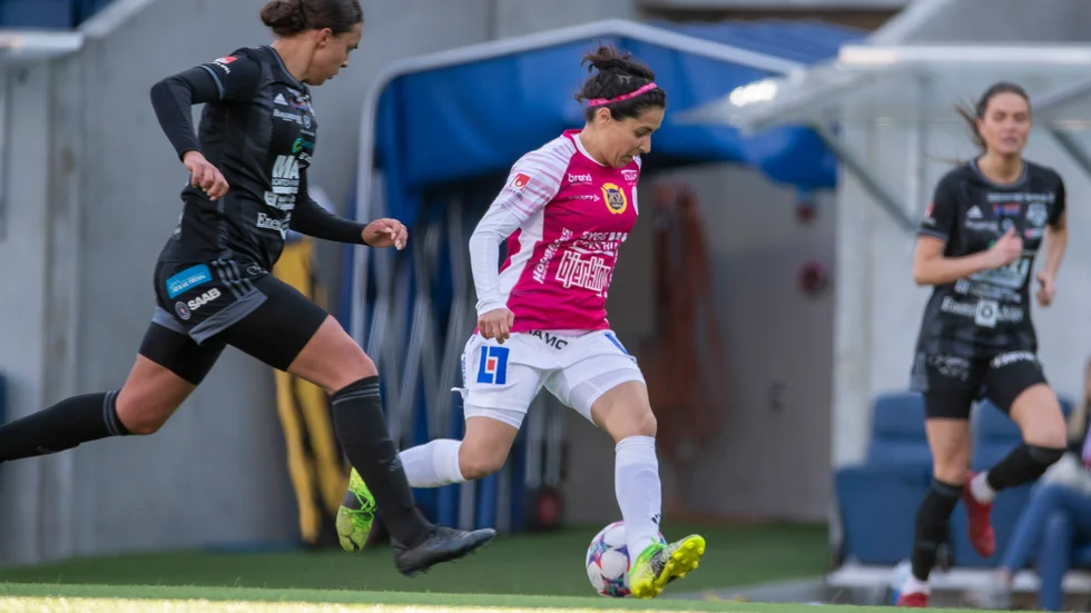 Det kändes stundtals som att Rosa Herreros Osorio var överallt på en och samma gång. Utöver det bidrog hon med både mål och assist