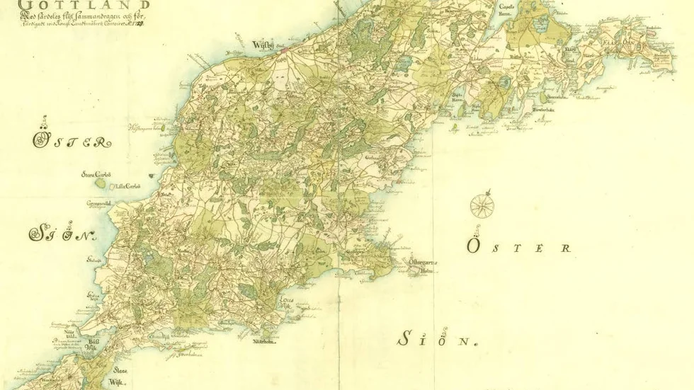 Gotland 1792
Arkivbild