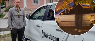 Fräcka vandaler härjade på Rådhustorget – restaurangägaren Tobias Bergman: "Har skador på bilen"