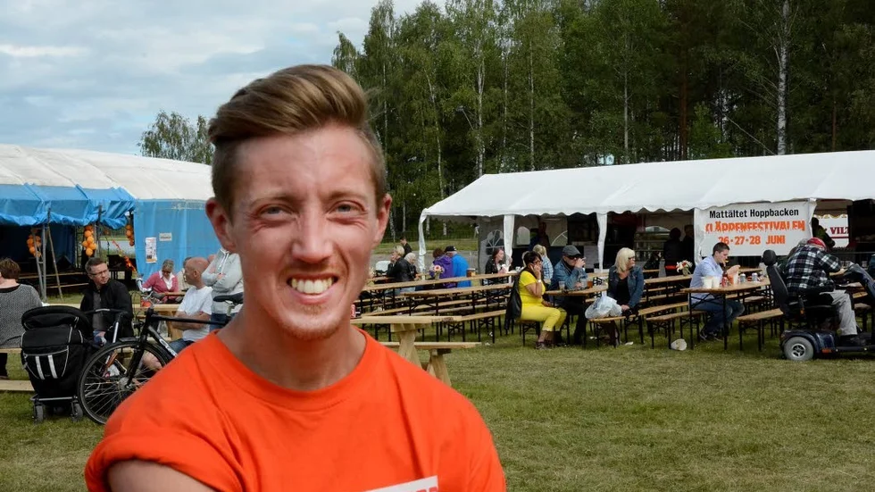 Entreprenören. Joel Andersson, delägare i Farmen.