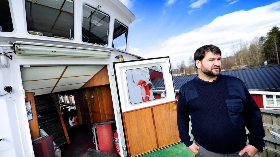 Inget vidare. Johan Söderholm berättar att man märkt av ett visst svinn på resenärer då sommaren varit allt annat än solskensrik.