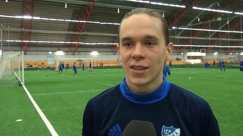 Provspelar. Finske spelaren Keaton Isaksson provspelade för IFK Luleå.