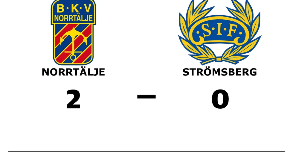 BKV Norrtälje vann mot Strömsbergs IF