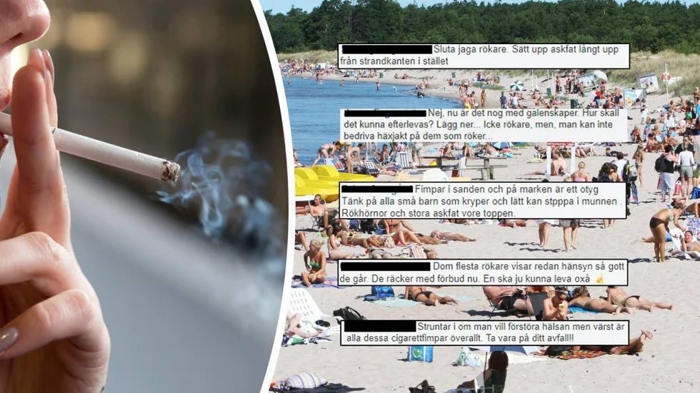 Reaktionerna har varit många efter artikeln om att Region Gotland inte ämnar införa rökförbud på de gotländska stränderna.