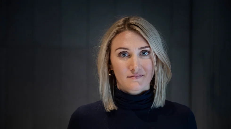Sissela Benn spelar i nya satirserien "Toppen". Arkivbild.
