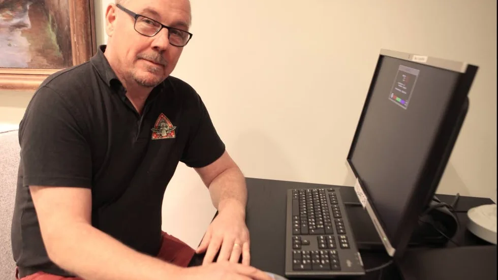 ANVÄNDARVÄNLIGT. Johan Åberg, direktör på samhällsbyggnadsförvaltningen berättar att man vill satsa 26 miljoner kronor på digital teknik. ?Foto: Åsa Sveds