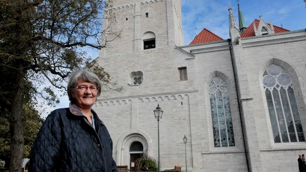 Karin Hjort är ordförande för valnämnden i Visby domkyrkoförsamling. Hon hoppas att många utnyttjar sin rösträtt och kommer till urnorna i morgon.