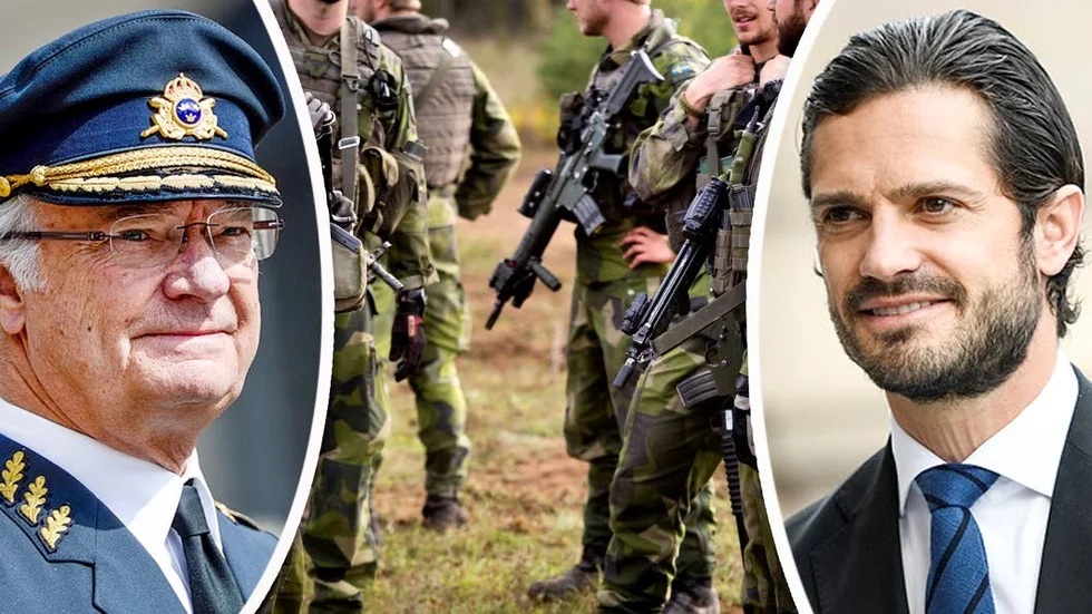 Kung Carl XVI Gustaf och prins Carl Philip kommer till gotland under onsdagen.