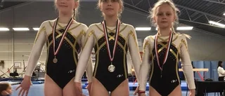 Line Tofftén till riksfinalen i gymnastik