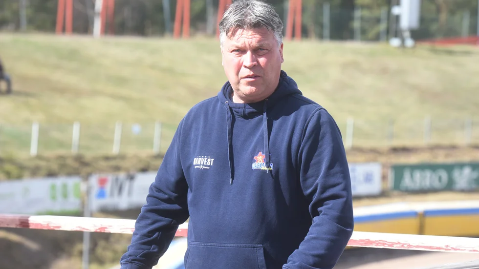 Dackarnas lagledare Mikael Teurnberg.