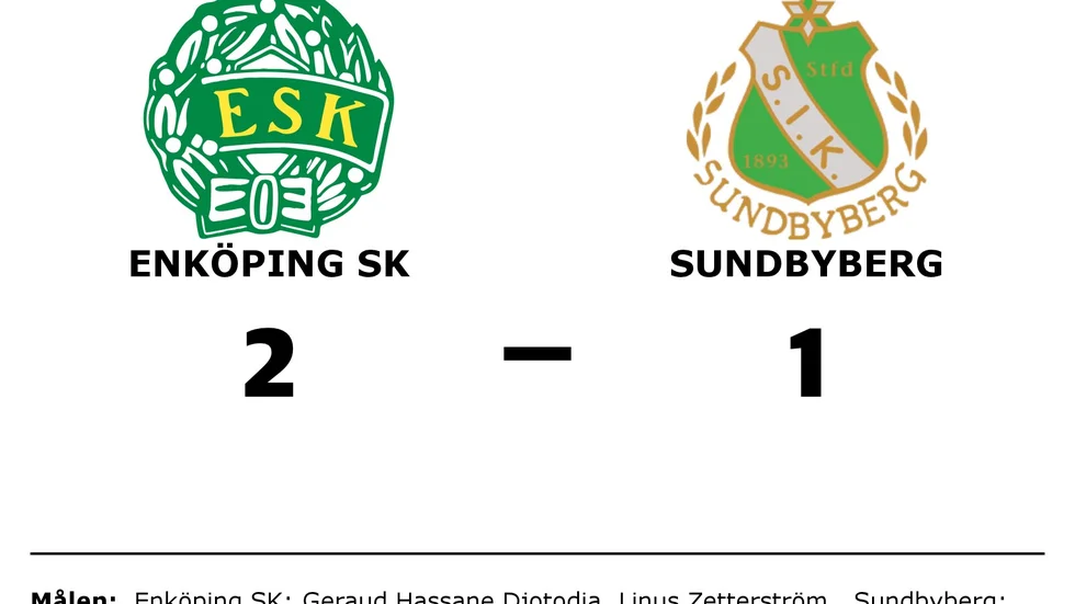 Enköpings SK FK vann mot Sundbybergs IK