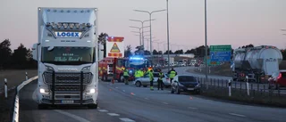 Olycka med flera fordon på E4 