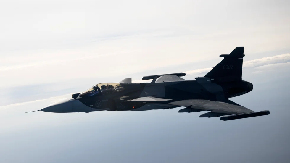 Jas 39 Gripen. Arkivbild.