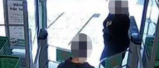 Bildbeviset: Här stjäl de godis för 1 500 kronor – "Ångrar det väldigt" • Betalade för konservburk
