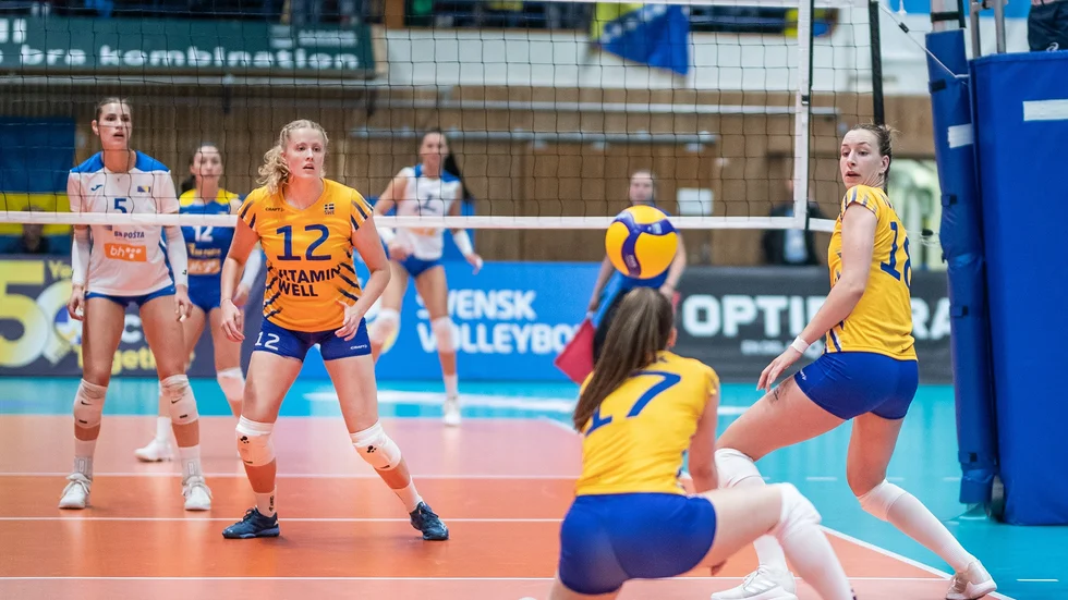 ”Det är det här vi har jobbat för och det känns jättekul att det äntligen är dags för final”, säger Hilda Gustafsson, i tröja nummer 12, till Norran.