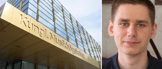 19-årige Erik kom in på Kungliga musikhögskolan