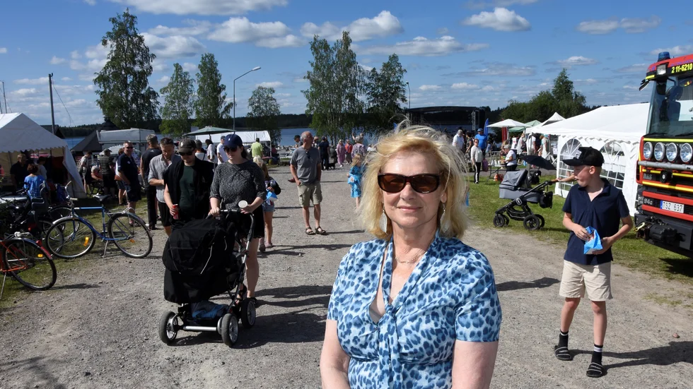 Kristina Enholm, ordförande Törebygdens framtid.