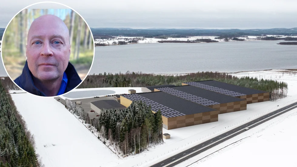 Visionen om en ny livsmedelsindustri i Norrbotten är på väg att ta form. Så här är det tänkt att fiskodlingen i Sunderbyn ska se ut. Tillståndsprocessen befinner sig i ett slutskede.