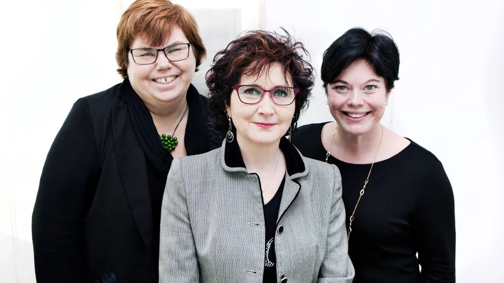 Maria Gardfjell, Ilona Szatmari Waldau, Marlene Burwick.
